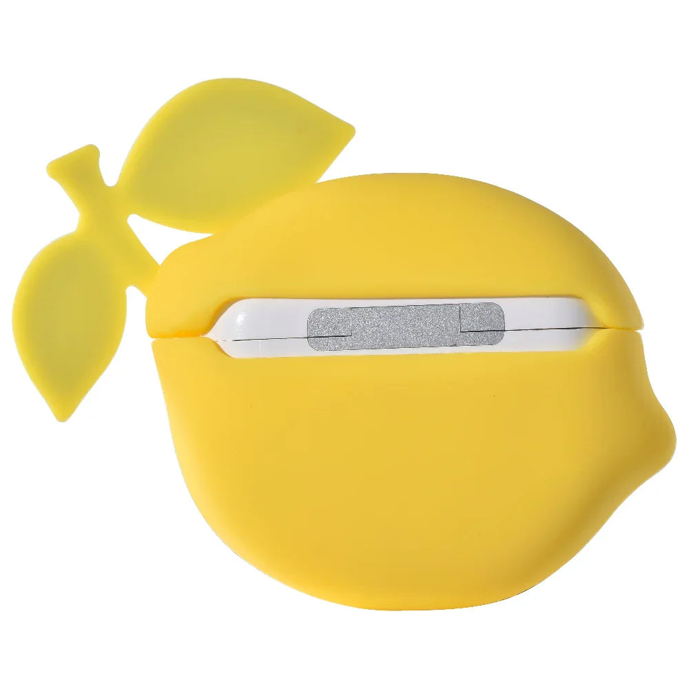 Lemon Silicone Case + Cleaning Tool for AirPods Pro® – Posh Tech