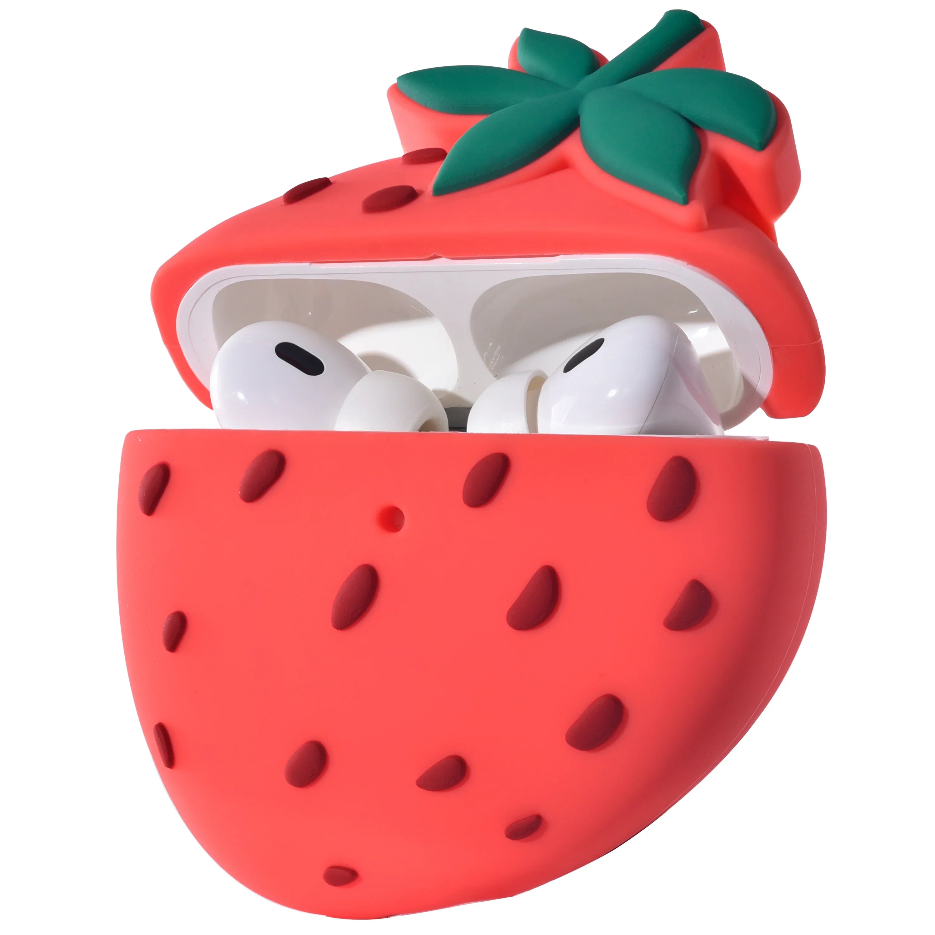 2-Pack Fruit AirPods® Pro Case + Cleaning Tool Set - Strawberry