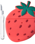 2-Pack Fruit Airpods Pro Case + Cleaning Tool Set