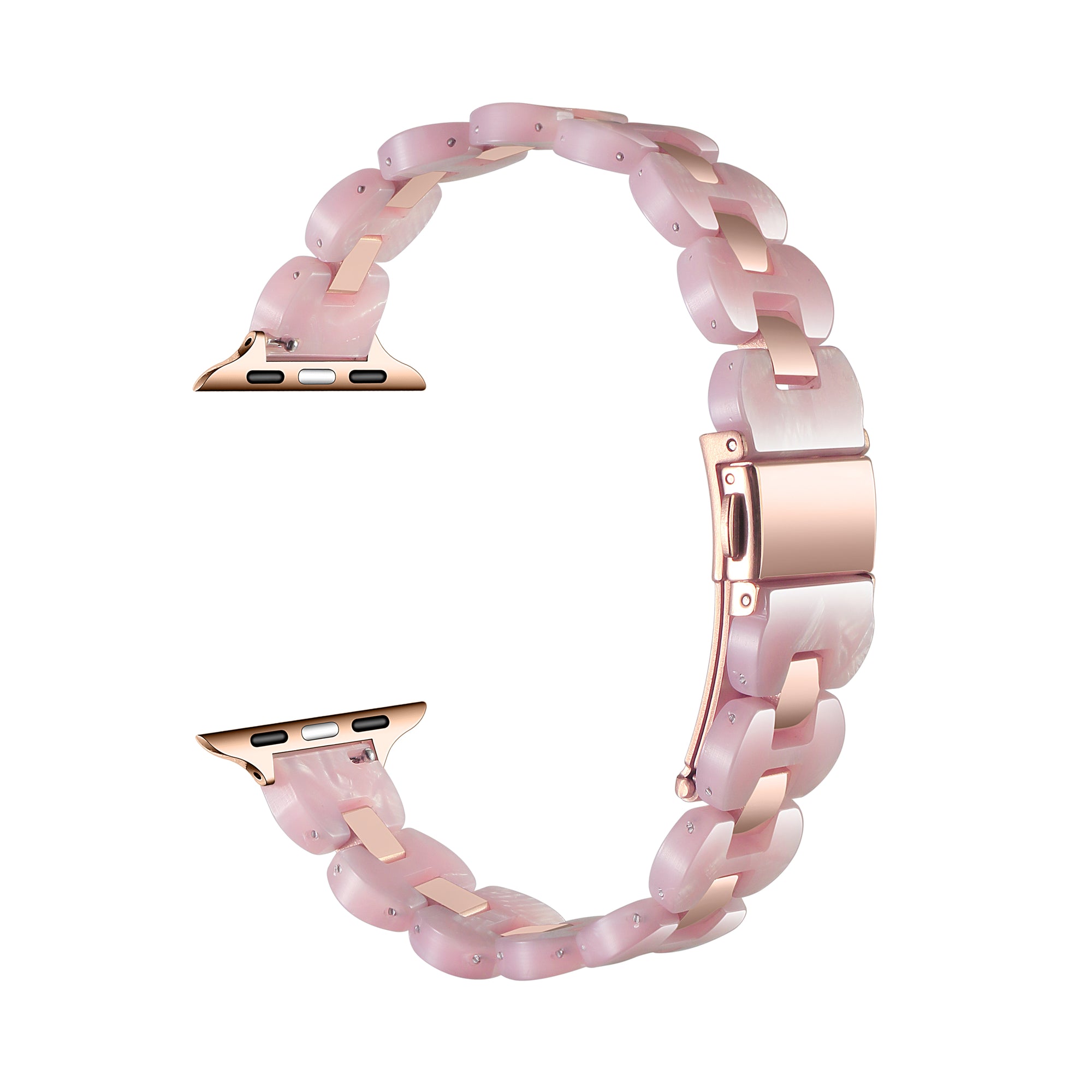 Aria Resin &amp; Stainless Steel Band for Apple Watch