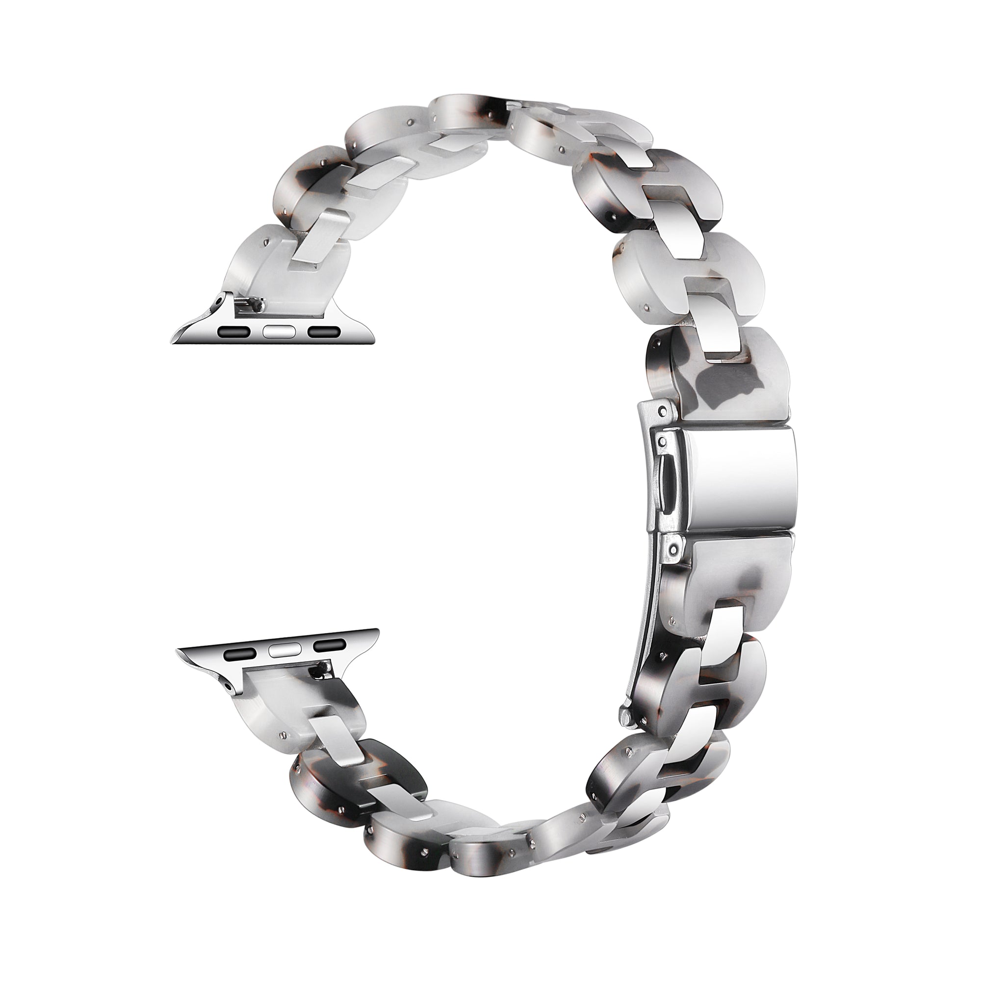 Aria Resin &amp; Stainless Steel Band for Apple Watch