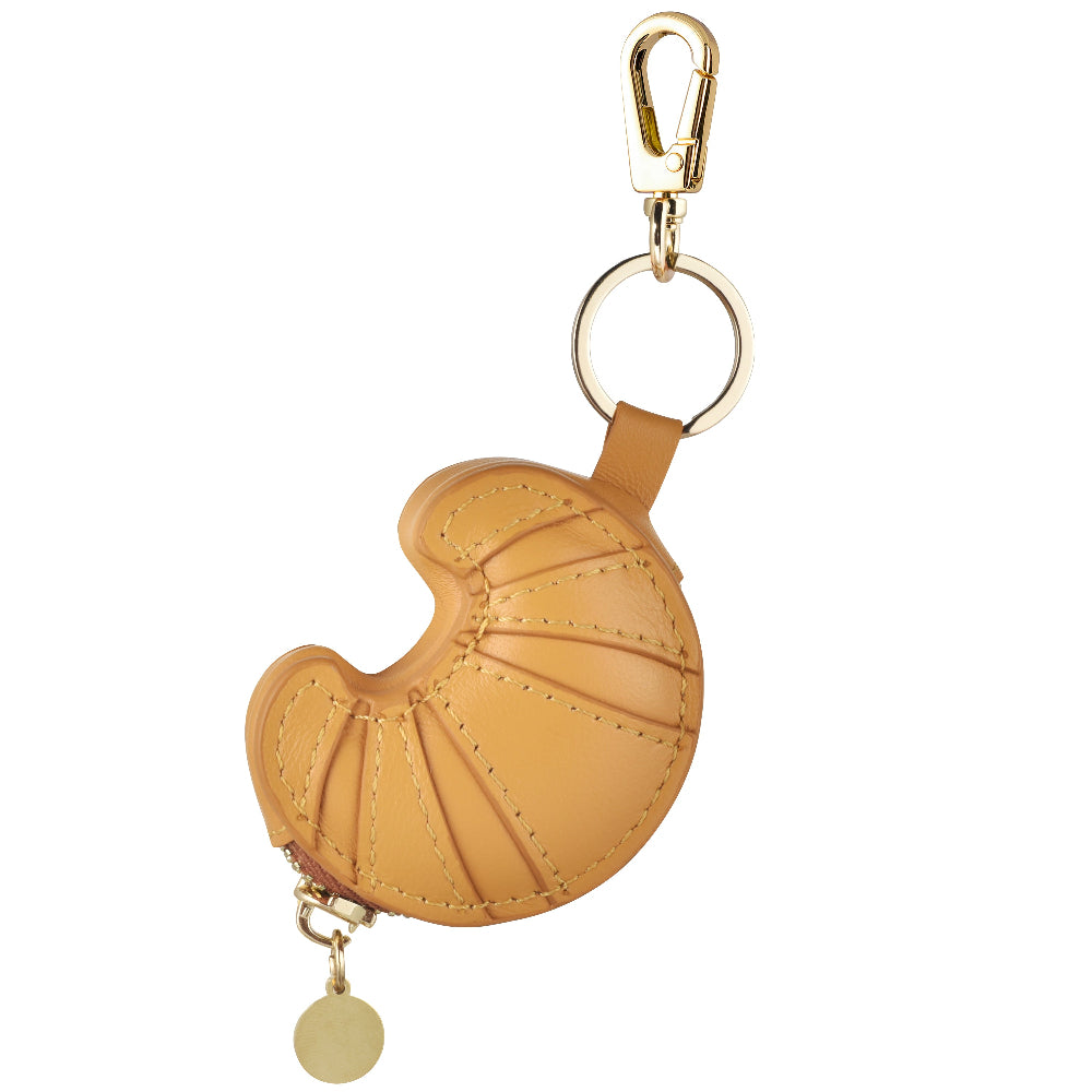 Croissant Bag Charm for Airtag®