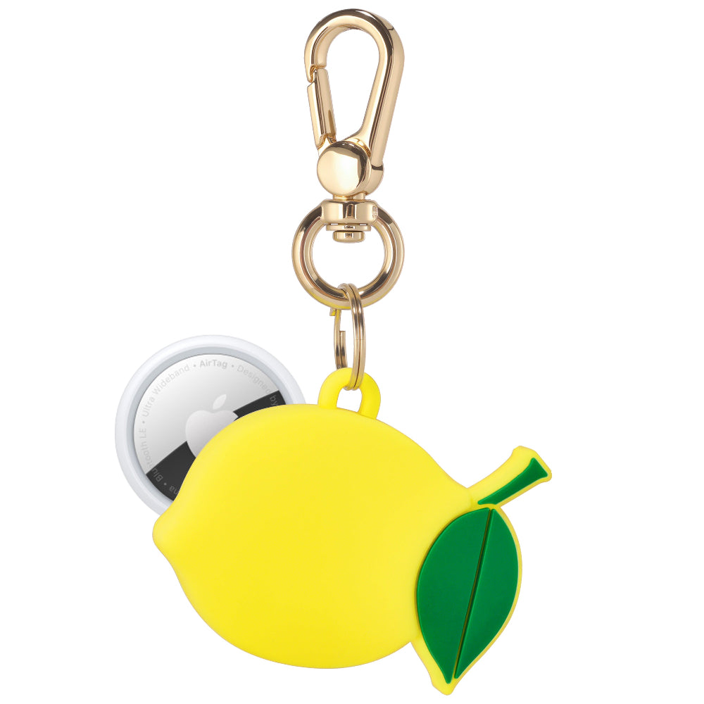 Lemon Silicone Bag Charm for AirTag®