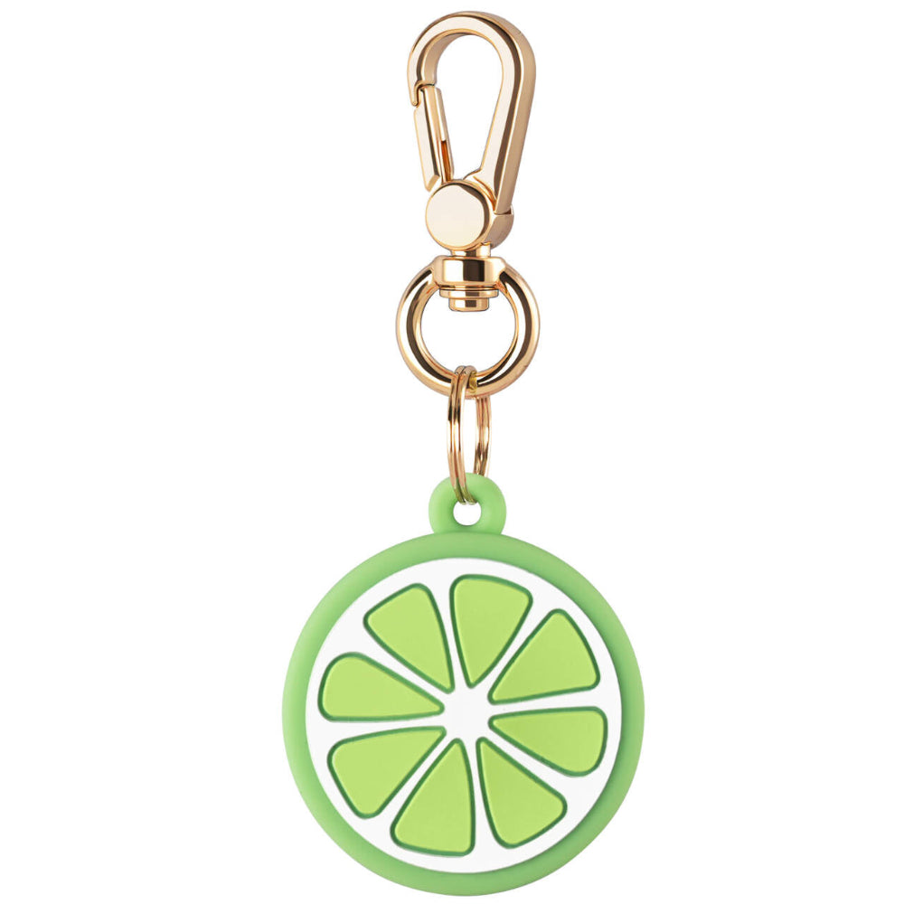 Lime Silicone Bag Charm for AirTag®