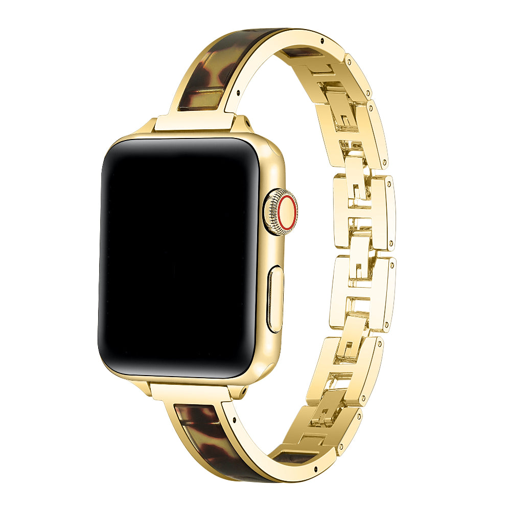 Addison Tortoise Metal Band For Apple Watch
