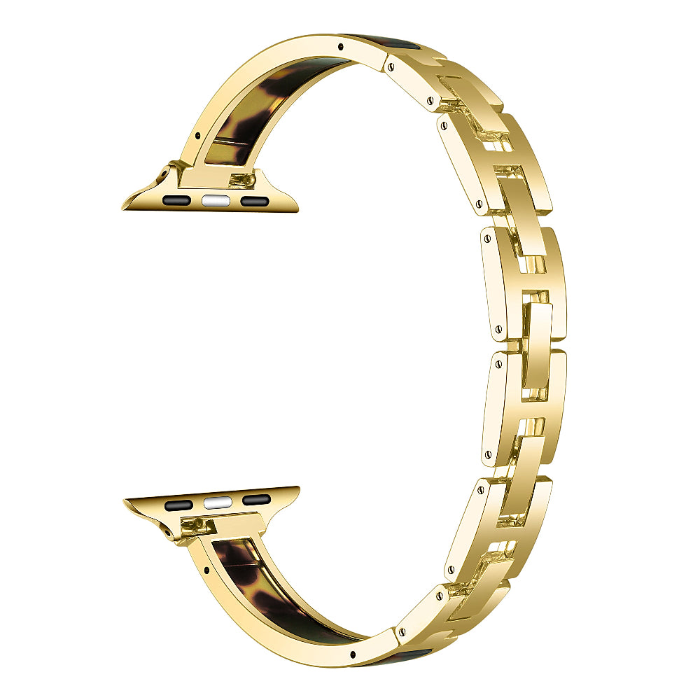 Addison Tortoise Metal Band For Apple Watch