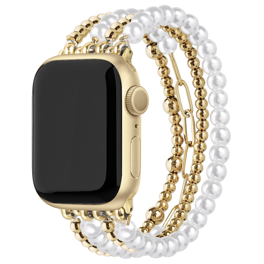 The Posh Tech★ゴージャスなパールAPPLE WATCH ストラップ The Posh Tech☆ゴージャスなパールAPPLE WATCH ストラップ Ω