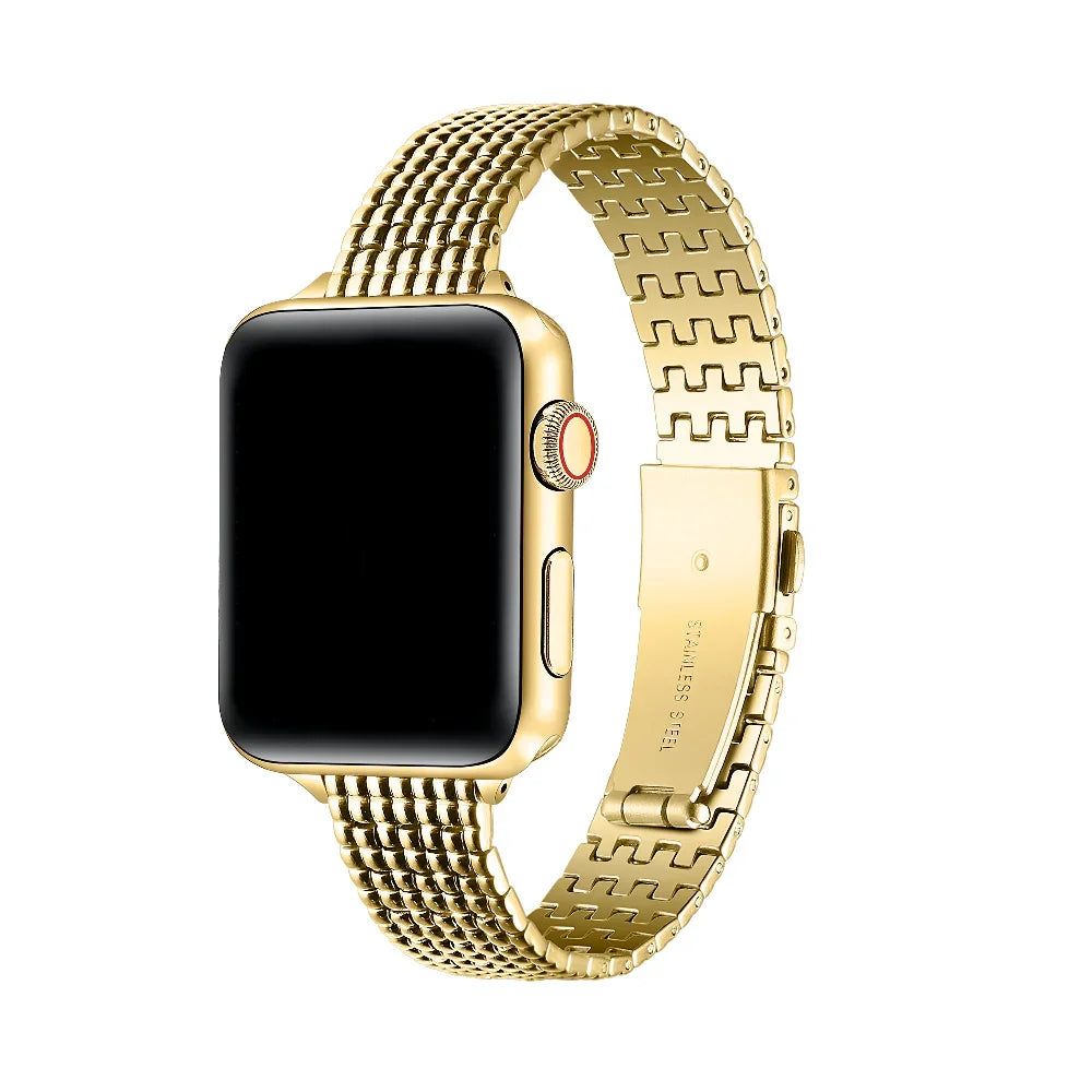 Brooklyn Metal Weave Apple Watch® Band – Contemporary Stainless