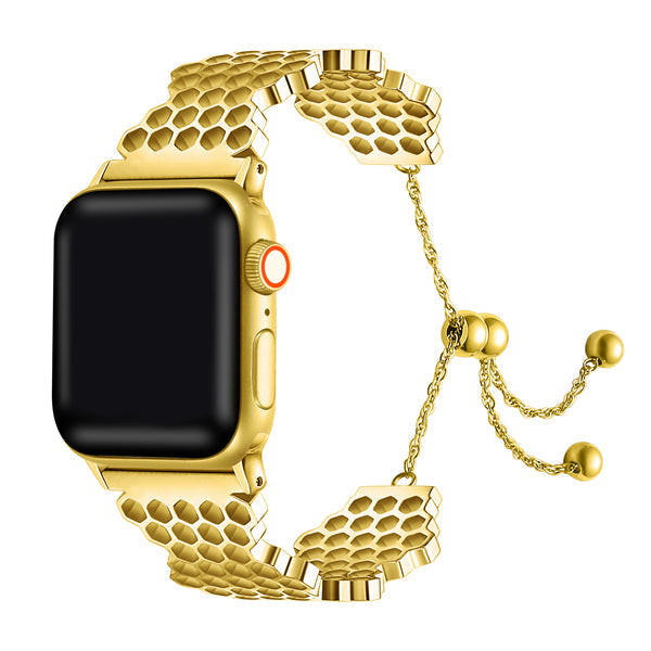 Honeycomb Stainless Steel Bracelet Band for Apple Watch