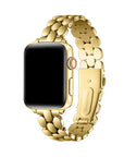 Emery Gold Stainless Steel Apple Watch® Band by Posh Tech 