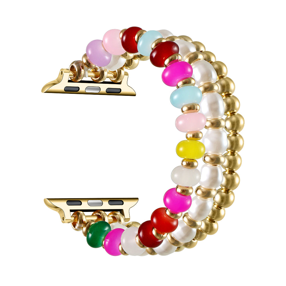 Beaded Stretch Apple Watch® Band Close-Up