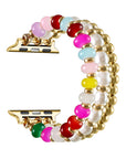 Beaded Stretch Apple Watch® Band Close-Up