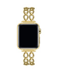 Gold Joan Apple Watch Band worn on Apple Watch