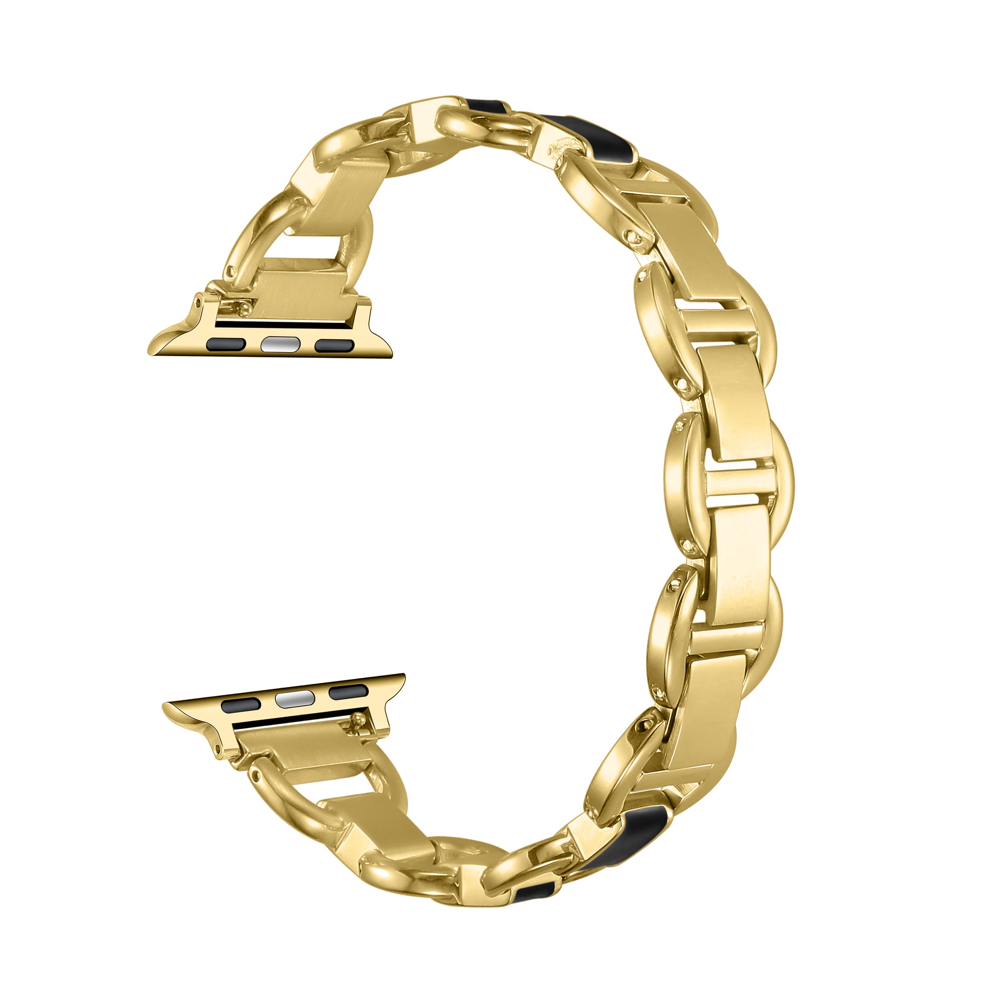 Lottie Enamel + Stainless Steel Band for Apple Watch