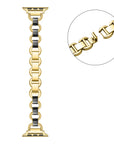 Lottie Enamel + Stainless Steel Band for Apple Watch