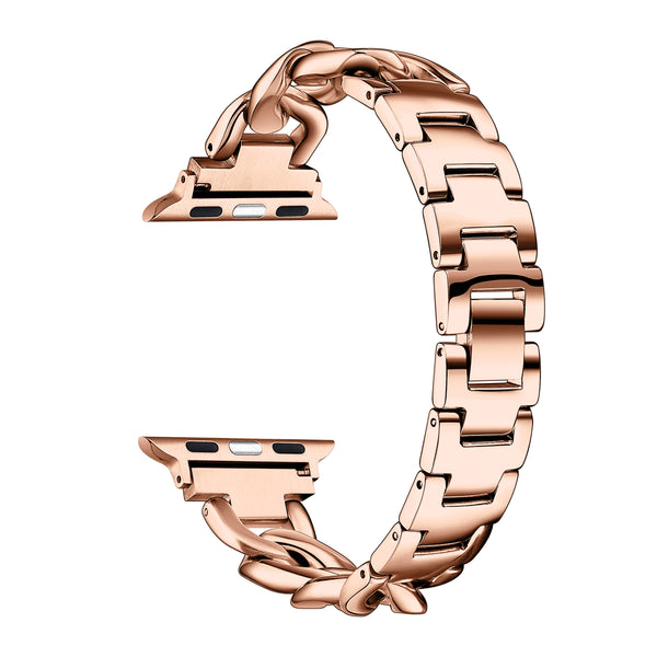 Nikki Chain-Link Stainless Steel Replacement Band for Apple Watch