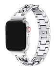 Nikki Chain-Link Stainless Steel Replacement Band for Apple Watch