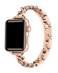Nikki Skinny Chain-Link Replacement Band for Apple Watch