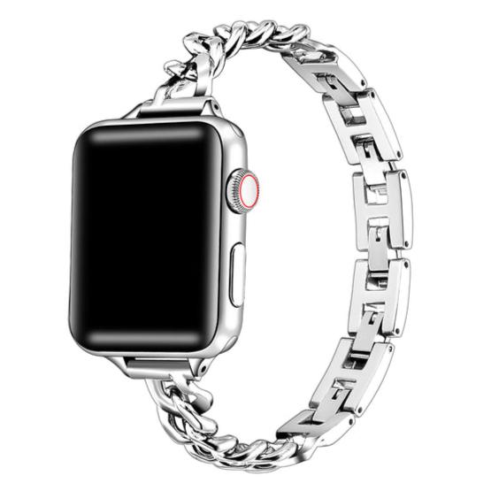 Nikki Skinny Chain-Link Replacement Band for Apple Watch
