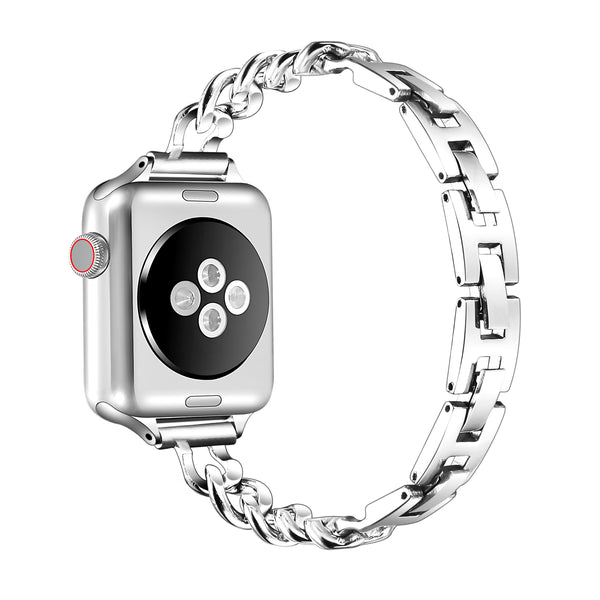 Nikki Skinny Chain-Link Replacement Band for Apple Watch