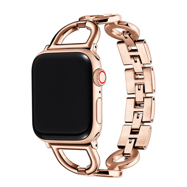 Colette Stainless Steel Circle Link Replacement Band for Apple Watch
