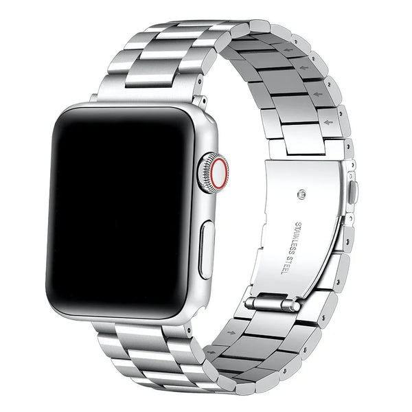 Maxwell Stainless Steel Apple Watch® Band – Classic Adjustable