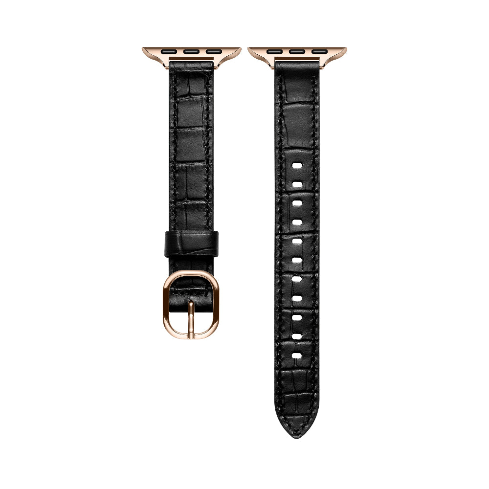 Posh Tech★ブラックレザースタッズがオシャレApple Watchバンド Posh Tech☆ブラックレザースタッズがオシャレApple Watchバンド