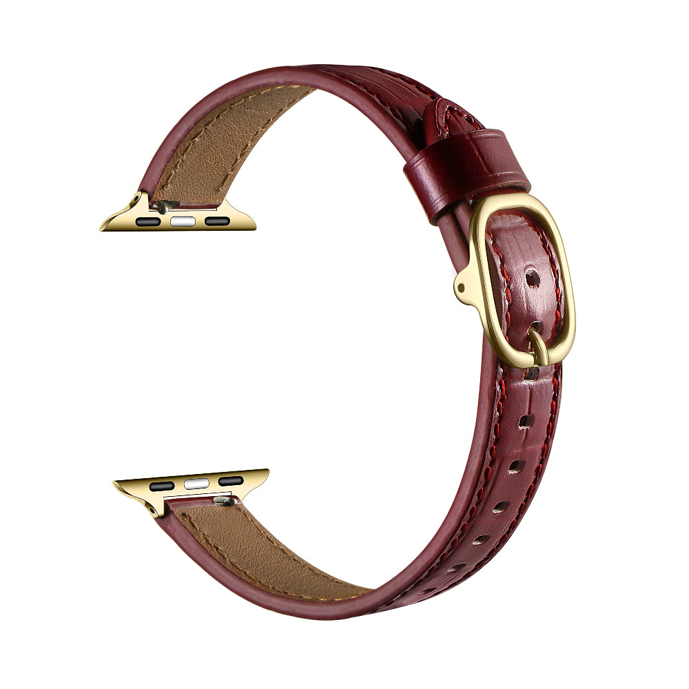 Carmen Skinny Croc Leather Band for Apple Watch