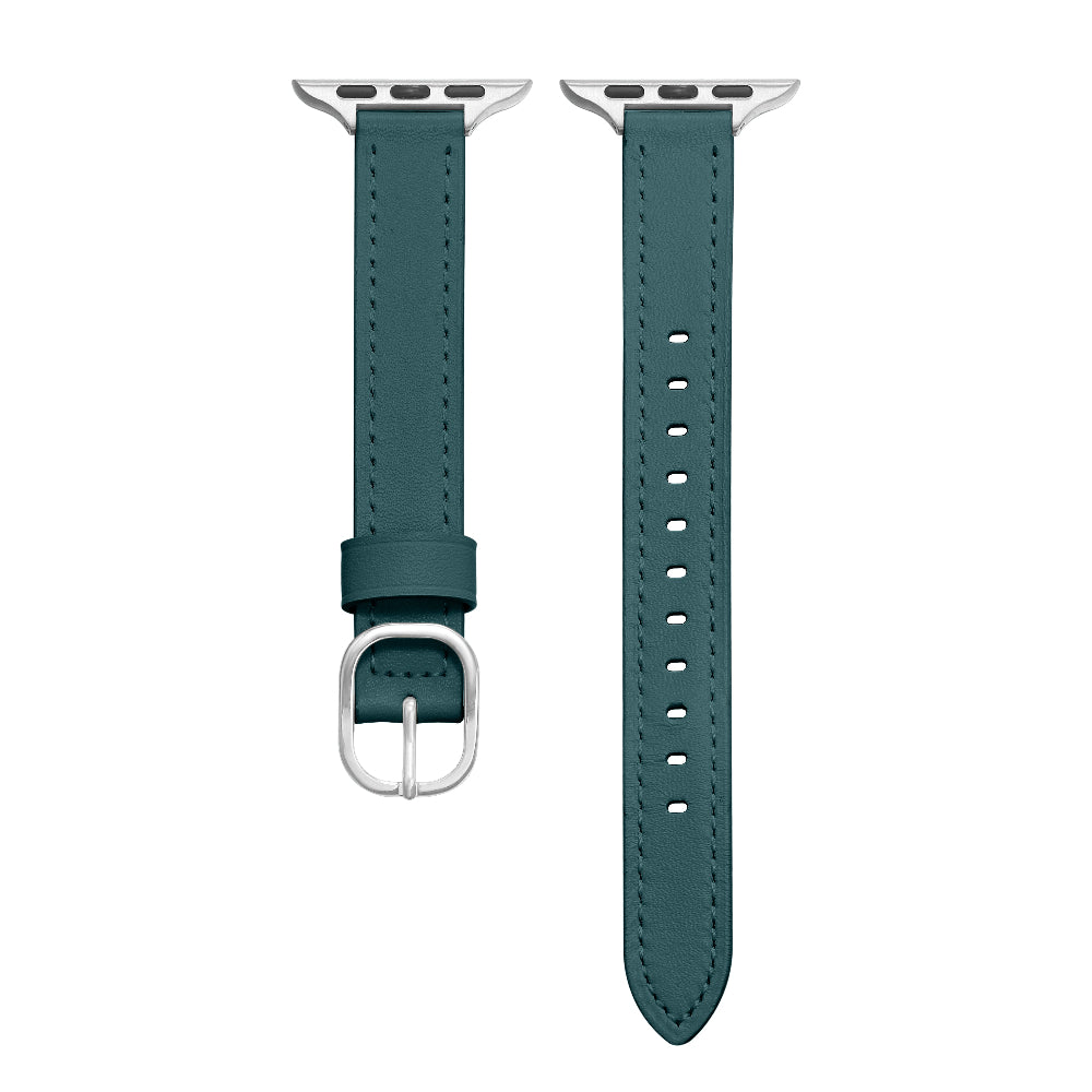 Carmen Skinny Leather Apple Watch® Strap Close-Up of Closure
