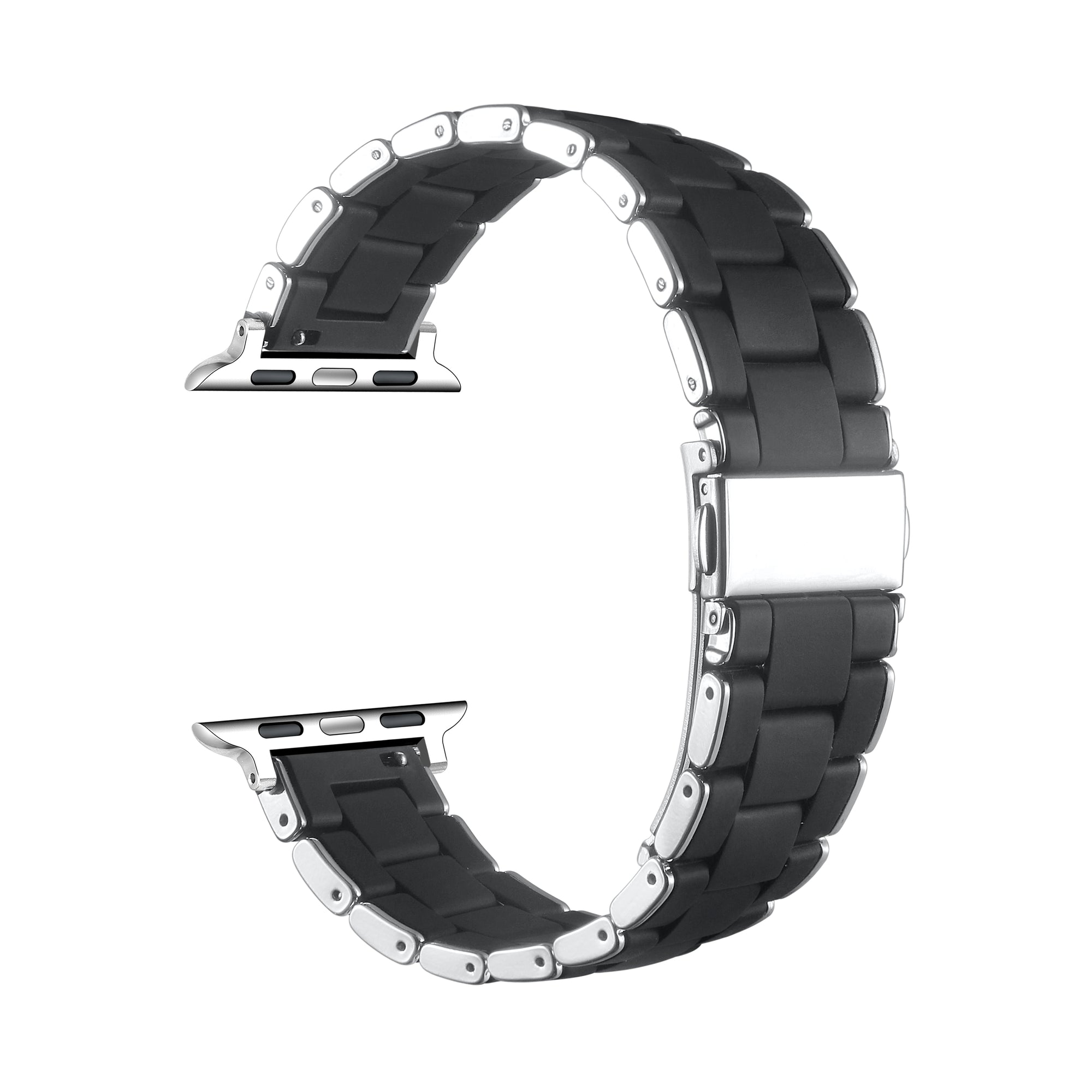 Orla Silicone &amp; Steel Band for Apple Watch