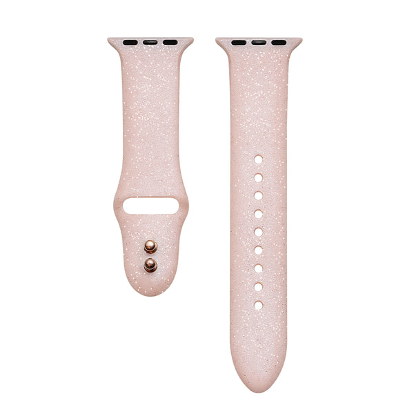 Posh Tech Glitter Silicone Band for Apple Watch
