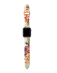 Floral Printed Silicone Band for Apple Watch