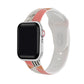 Geometric Printed Silicon Bands With Pins for Apple Watch