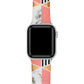 Geometric Printed Silicon Bands With Pins for Apple Watch