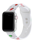 Holiday Printed Silicone Bands for Apple Watch