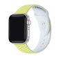 Geometric Printed Silicon Bands With Pins for Apple Watch
