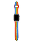 Rainbow Printed Silicone Band for Apple Watch