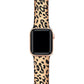Animal Print Silicone Band with Pins for Apple Watch