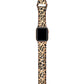 Animal Print Silicone Band with Pins for Apple Watch