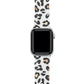 Animal Print Silicone Band with Pins for Apple Watch