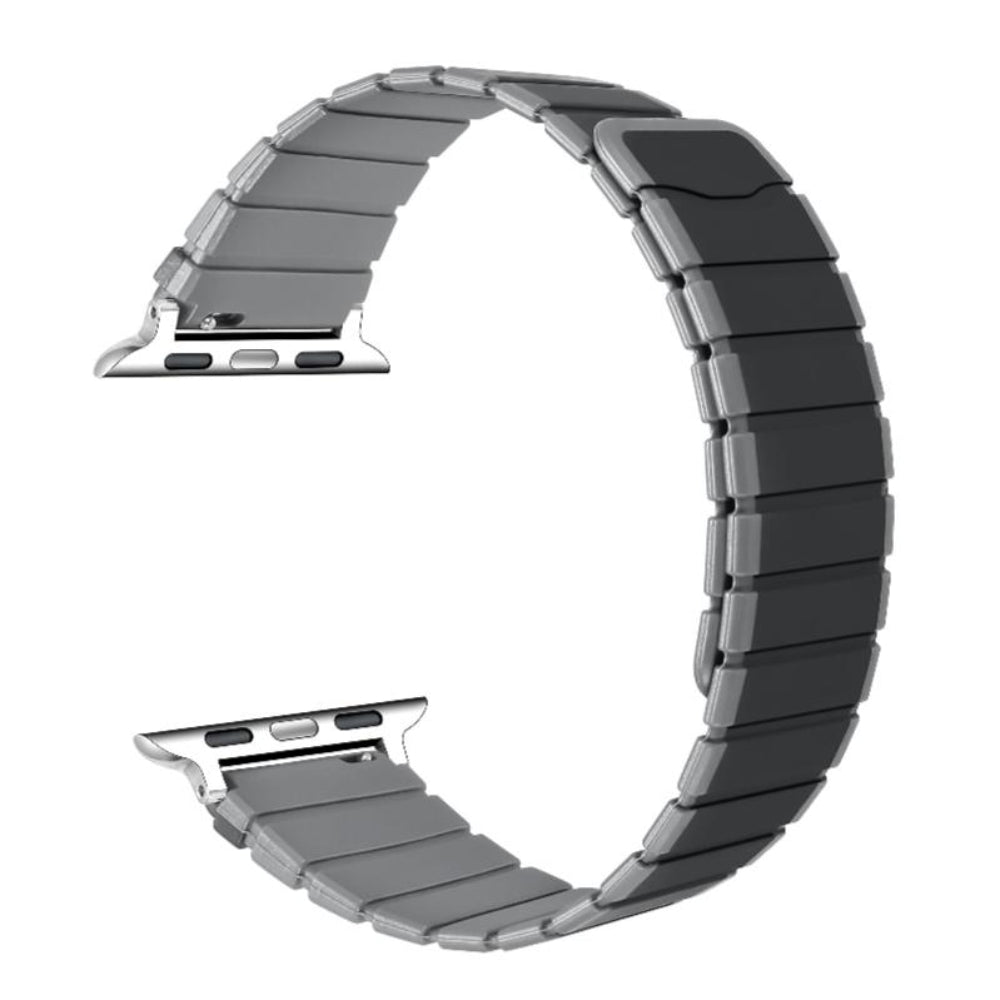 Premium Magnetic Silicone Band for Apple Watch® Band Close Up and Design