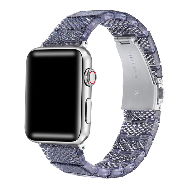 Crystal Resin Link Replacement Band for Apple Watch