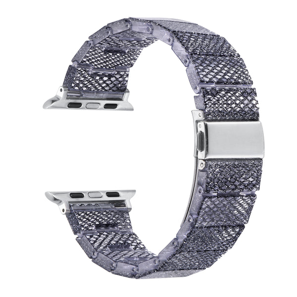 Crystal Resin Link Replacement Band for Apple Watch