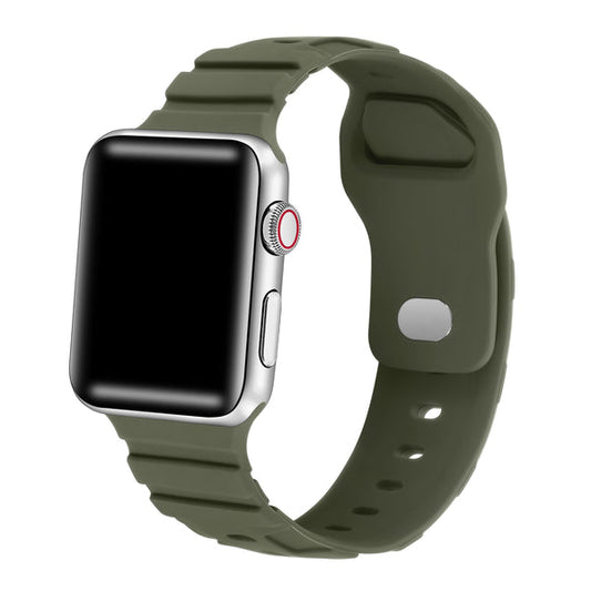 Ridge Silicone Band for Apple Watch