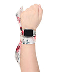 Boa Scarf Wrap Band for Apple Watch Floral