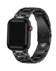 Opal Stainless Steel Replacement Band with Marbled Resin for Apple Watch - FINAL SALE
