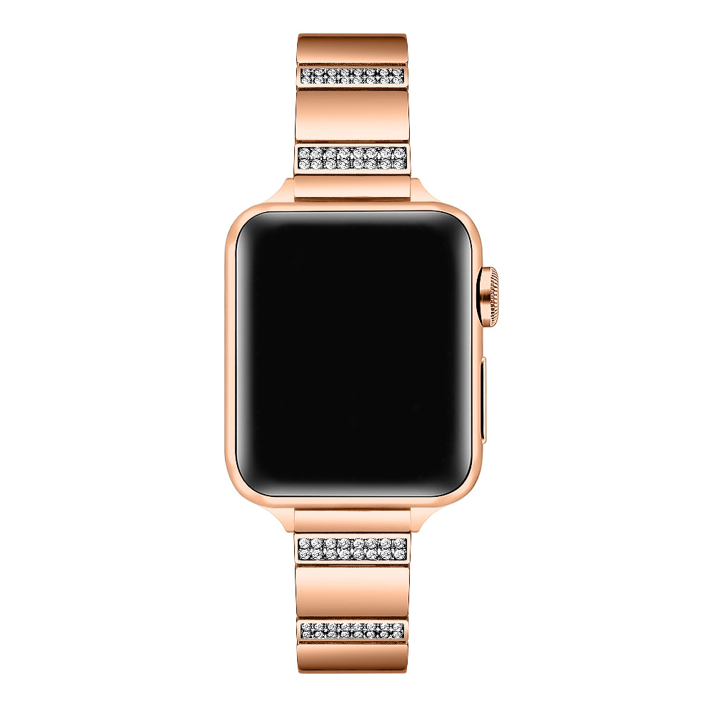 Soleil Rhinestone Stainless Steel Band
