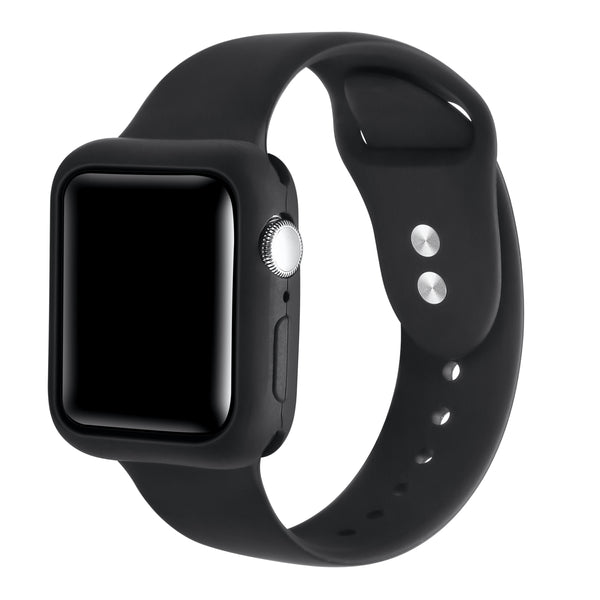 Silicone Band and Bumper for Apple Watch 40 or 44mm