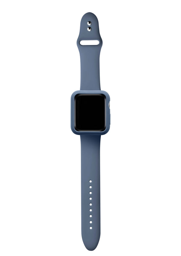 Silicone Band and Bumper for Apple Watch 40 or 44mm