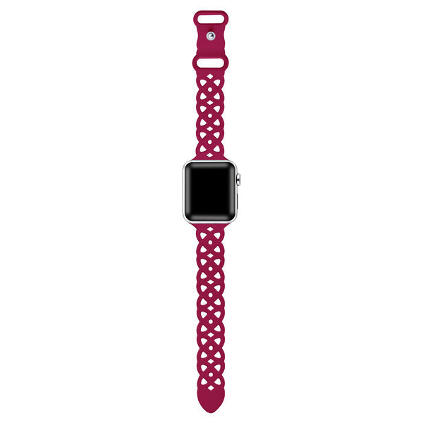 Silicone Lace 2 Band for Apple Watch